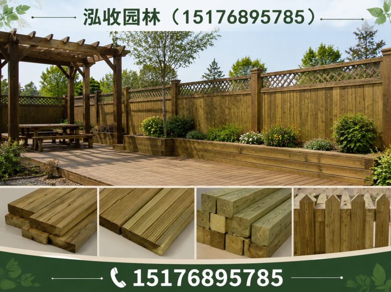 鞍山防腐木凉亭展示图