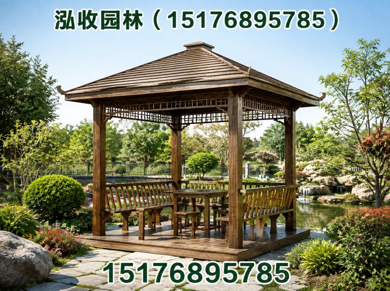 鞍山防腐木展示图